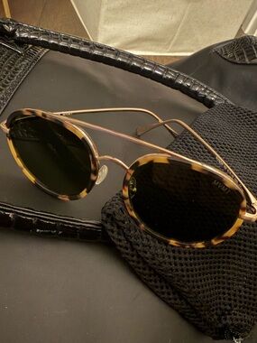 MVMT Flyboy Tortoise Gold Sunglasses